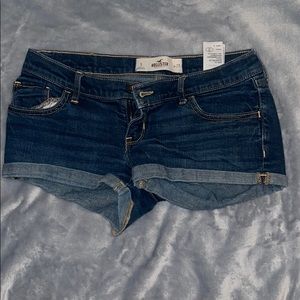 Hollister jean shorts